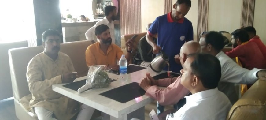 नवादा जिले में अखिल भारतीय ब्राह्मण संरक्षण संघ द्वारा आध्यात्मिक कार्यक्रम सह ब्राह्मण विचार संगोष्ठी का आयोजन |